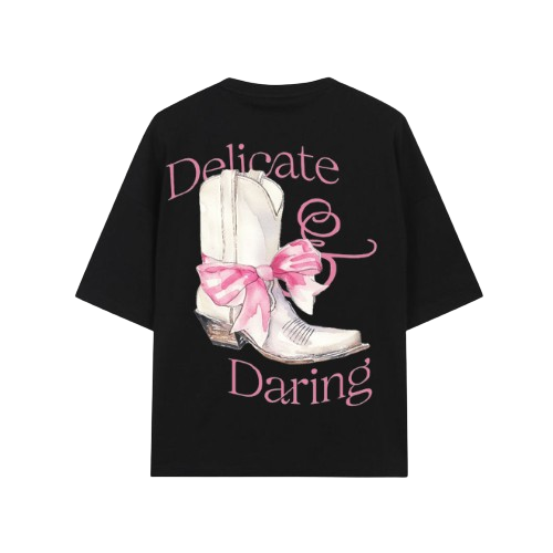 Delicate and Daring Oversized T-shirts